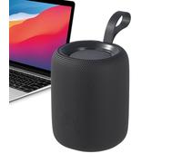 Générique Waterproof Speaker, Wireless Smart Subwoofer, 4.84x3.74 inches Colorful RGB Audio Device, Portable Sound System with Card Input for Indoor Outdoor Camping Shower Pool Entertainment