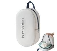 Générique Waterproof Swim Cosmetic Bag - Sturdy Large Capacity Transparent Bag, Travel and Gym Organizer | Ideal for Sports, Swimming, Camping, Training, Bathroom Essentials, and Athlete Gear Storage