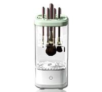 Générique Wavearnn Electric Makeup Brush Cleaner,2-in-1 Automatic Washing Spinner Portable USB Powered,for Deep Cleaning All Types of Brushes Set (White)