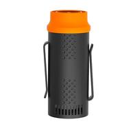 Générique Wearable Waist Fan, Compact Strong Power Cooling Machine, 5.31x2.56x1.81 inches Lightweight Portable Personal Fan with 4 Speeds for Outdoor Travel, Camping, Hiking Adventures