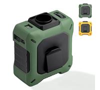 Générique - Wearable Waist Fan & Power Bank with Desktop, 8000mAh Battery. With Clip & Flashlight (Green)