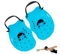 Générique Webbed Swimming Gloves, Adjustable Silicone Paddles, Training Aid | Enhanced Stroke Power, Speed Building Hydrodynamic Design, Effective Arm Resistance , Comfortable Water Workouts