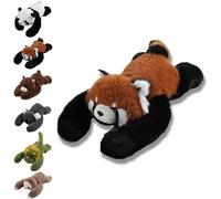 Générique Weighted Stuffed Animal, Weighted Plush Animal Toy for Kids & Adults, Soft Plush Huggable Pillow for Stress & Comfort, Soft Weighted Stuffed Hugging Toy Kids & Adults (L,Red Panda)