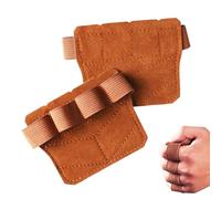 Générique Weightlifting Grips - Exercise Training Palm Protector | Anti-Slip Grip Pads with Leather Construction, Fitness Accessory for Men Boys Girls Youth Teens, Bodybuilding Deadlifts Pull-Up