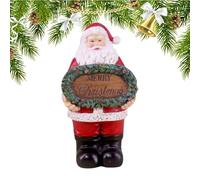 Générique Weihnachtsmann Figur - 3.54 inches Harz Dekoration | 2.76x6.89 cm Festlich Sammlerstück - Tisch- und Regaldekoration für Wohnzimmer, Büro Oder Urlaubsdekoration