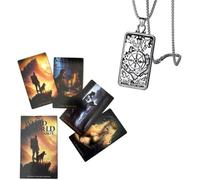 Générique Weird World Tarot Deck - 12x7cm, Anglais, pour débutants, y Compris Cartes de Tarot et Collier de Tarot