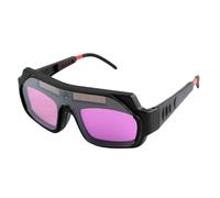 Générique Welding Glasses Auto Darkening, Safety Welder Eyewear, Lightweight Protective Shield, 5.71 x 2.09 Inches, Ideal Eye Gear for Cutting, Yard Work, Construction, Outdoor Jobs, Men Welders