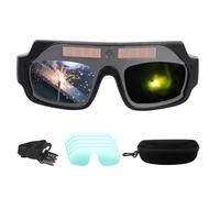 Générique Welding Glasses,No-Slip Auto Darkening Anti-Glare | Safety Glasses For Welders - Professionals Technicians Metal Fabricators Enthusiasts Mechanics Workshop