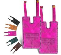 Générique Western Boot Wallet with Snap Strap | Boot Wallet Women and Men | Vintage Cowboy Design for Men and Women | for Daily & Outdoor Use (Pink,2pcs)