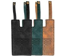 Générique Western Boot Wallet with Snap Strap, Handcrafted Leather Boot Credit Card Holder, with Snap Fastening, for Women Men (B2)
