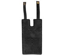 Générique Western Boot Wallet with Snap Strap, Handcrafted Leather Boot Credit Card Holder, with Snap Fastening, for Women Men (Black)