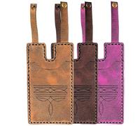 Générique Western Boot Wallet with Snap Strap, Handcrafted Leather Boot Credit Card Holder, with Snap Fastening, for Women Men (B3)
