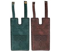 Générique Western Boot Wallet with Snap Strap, Handcrafted Leather Boot Credit Card Holder, with Snap Fastening, for Women Men (A9)