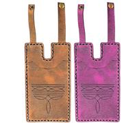 Générique Western Boot Wallet with Snap Strap, Handcrafted Leather Boot Credit Card Holder, with Snap Fastening, for Women Men (A3)