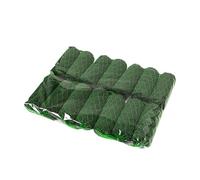 Générique Wet Floral Foam | 1 Bunch Sausage Flowers Mud | Green Dry Foam Bricks with Netting | Custom Shape Arrangement Craft Material | Floral Supply for Wedding, Garden, Home, Florist