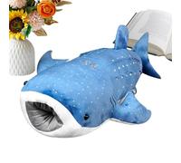 Générique Whale Plush Pillow, Soft Sea Animal Toy, Decorative Stuffed Cushion with Gentle Texture, Huggable Plush Doll for Comfort Relaxation, Themed with Adorable Style, Plushs Toy for Sofa & Bed
