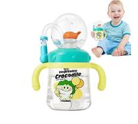 Générique Whale Spray Baby Straw Cup - Bouteille D'eau Anti-fuite, 300 Ml Pour Les Tout-petits | Tasse Créative Colorée Pour Avec Paille, Conception Sans BPA Pour Garçons Et Filles, Facile À Net