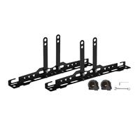 Générique Wheel Alignment Tool, Heavy-Duty Toe Angle Measuring Kit with 2 Tapes, Front End Adjustment Gauge Ideal for Car, Truck, Trailer, Motorcycle, Shop, Garage, Home Use, 1 Set