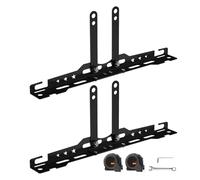 Générique Wheel Alignment Tool, Toe Angle Gauge Set, Heavy-Duty Measuring Kit, Tape Design, Adjustable Bracket Arms, Precision Calibration Build, Perfect for Car, Truck, Motorcycle, (Aluminum Alloy)