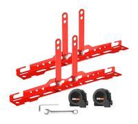 Générique Wheel Alignment Tool with Toe Plates, Aluminium Alloy, Precision Wheel Accessories for Motorcycle Commercial Truck, Garage Workshop, Repair and Industrial Vehicle Maintenance