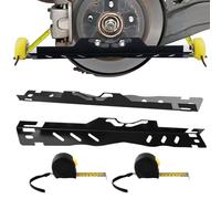 Générique Wheel Positioning Kit - Tire Tool Plates for Home Use |Precision Alignment Solution Precision Solution for Accurate Measurement and Repair, Ideal for Beginners, Enthusiasts, and Adults