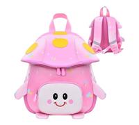Générique Whimsical Backpack Cute - Mini Mushroom Shaped Waterproof Bag