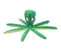 Générique Whiskerspot Octopus Dog Toy, Stuffing Free Octopus Dog Toy, Squeaky & Crinkle Plush for Aggressive Chewers Dogs, for Interactive Play, Teething & Anxiety Relief (Green)