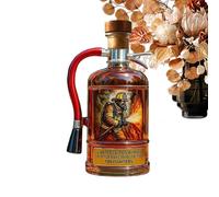 Générique Whiskey Bottle, Whiskey Glass Decanter, Extinguisher Shape Creative Decanter, 10oz Decorative Jar, Ideal for Birthday Surprise, Home, Men, Party, Husband, Dad, Collector, Enthusiast