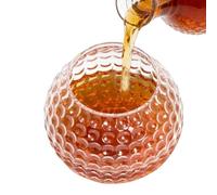 Générique Whiskey Glass With Golf Ball - Whiskey Glasses | Fun Golf Ball Design Liquor Cup | Fashioned Whiskeys Glasses For Bar Party Celebration Gathering Iced Coffee Vodka Beer Wine Water