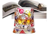 Générique Whiskey Glasses - Crystal Heavy Base Mug |9.6 × 10.5cm