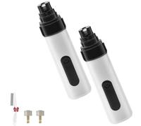 Générique Whisperpaws Pain-Free Nail Trimmer, Electric Silent Dog Nail Trimmers with 2 Adjustable Speeds and 3 Grinding Ports- Reduce Anxiety in Pets During Grooming for All Pets (2pcs)