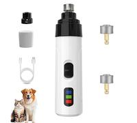 Générique Whisperpaws Pain-Free Nail Trimmer, Whisper Paws for Dogs, Dog Nail Trimmers, Whispaw Silent Groomer Pro Nails for Dog Grinder, Gentle on Pets (Standard + 2 Grinding Heads)