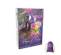 Générique Whispers of Healing Oracle Cards,Whispers of Healing Oracle Cards,with Bag,Firend Game,Jouets de voyance