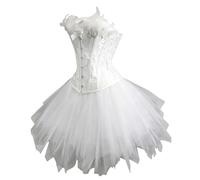 Générique White Swan Outfit - Ballet Costume Set | Soft Tulle Skirt