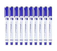 Générique Whiteboard Ink Pen Bundle 10 Units Tip Smooth Writing Marker Collection, Classroom Instruction Board System Set | Academic Lesson Planning Space, Office Notes Board, Child Learning