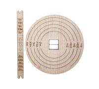 Générique Wick Centering Tool - Candle Wick Centering Tool | Wîck Stabilizer | 2 Pieces Wooden, Centers Wîck in 1 Second, Fits Most Candle Jars, Even Burning for Candlé Making DIY