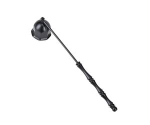 Générique Wick Snuffer - Stainless Steel Bell Shaped Candle Extinguisher with Long Handle | Candle Snuffer | Indoor Outdoor Home Kitchen Hotel Camping | Safe -Free Candles Snuffing