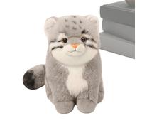 Générique Wild Cat Ornament - Bed Couch Accessory Piece, Realistic Soft Stuffed Toy, Decorative Room Accent Piece | Premium Plush Material Fabric, Interior Gift for Bedroom Collection