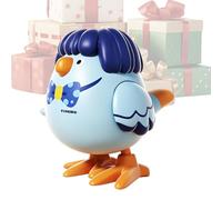 Générique Wind Up Animal Toy - Interactive Whistle | Hopping Preschool Plaything Battery Free Motion Action Cute Kid Friendly Design for Boys, Girls, Kindergarten, Bedrooms