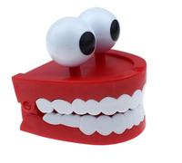 Générique Wind Up Chomping Teeth Toy Game l Interactive Wind Up Teeth Toy l Funny Chomping Teeth Action Toy l Suspenseful Wind Up Teeth Game l Toy with Chomping Teeth Simple Mechanism for Family Fun