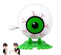 Générique Wind Up Eyeball, Eyeball Clockwork Toy, Horror Props, Small Novelty Toys for Halloween Treat Bag Filler Prizes, Home Decoration