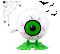 Générique Wind Up Eyeball - Halloween Wind Up Small Novelty Toy, Fun Home Office Decoration, Entertaining Horror Prop Supporting Festive Mood | Creative Toy for Halloween Party Favor Trick Treat