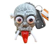 Générique Wind Up Skeleton Toy, Clockwork Skull Walking Figurine, Funny Halloween Desk Decoration, Party Favor, Prank Model for Birthday Celebration, Home, and Offices Display, 4.3x5.3x6.5cm