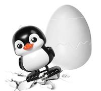 Générique Wind Up Toy - Cute Egg Shape Game | Clockwork Windup Animals | Novelty Jumping Hopping Toy for Home Birthday School Desk Kids Boys Enthusiasts Fans Girls Friend