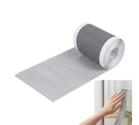 Générique Window Screen Tape - Fiberglass Mesh 5cmx2m | Easy Cut And Apply Adhesive Patch Screen Repair Kit | Waterproof Hole Covering For Door Patio Porch Home Greenhouse Tent Camper RV Use