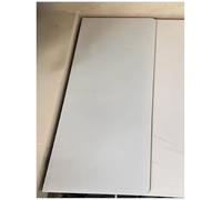 Générique Window Sill Extender Plate, Metal Kitchen Refrigerator Gap Partition Countertop Gap Extension Board, Refrigerator Side Partition, Gap Covers Between Countertop and Walls(7.9x3.9x2.4)