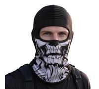 Générique Windproof Warm Spooky Soft Skull Neck Gaiter Ski Face Cover | Cold Weather Ski Head Face Cover for Women Men Runners Christmas Outdoor Hiking Cycling Motorcycle