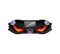 Générique Windshield Eyes - Stable Wireless Dynamic Warning Sign | Solar Powered Sensing Control Led Car Sign for RV Carros Camper Home Vehicles Holiday Birthday Party Front Rear SUV Window