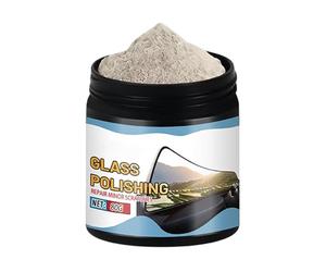 Générique Windshield Polishing Kit - 80g Buffing Coating, Precision Restore Size with Application Sponge, Advanced Cerium Oxide Material, High-Gloss Glass Compound, for Autos Detailing Window