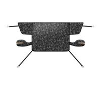 Générique Windshield Snow Cover - All Weather Waterproof Sunshade for Vehicle Protection | Magnetic Hold with Dustproof Shield & Seasonal Guard for Motorbike, Parking, Summer Driving and Daily Travel